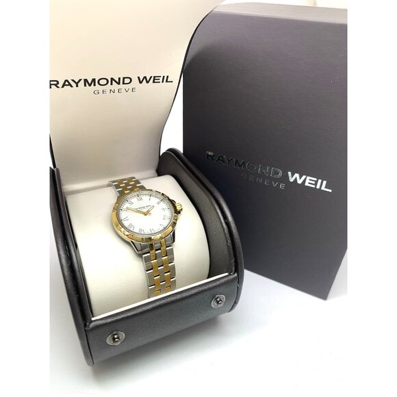 Raymond Weil Women's Watch 5960-STP-00308 Tango Swiss Quartz White Dial 30mm - Picture 3 of 15